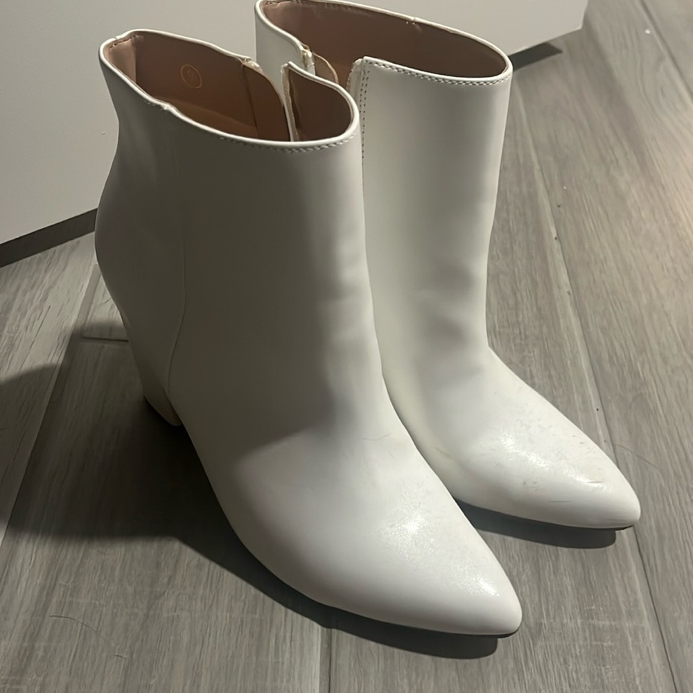 White boots
